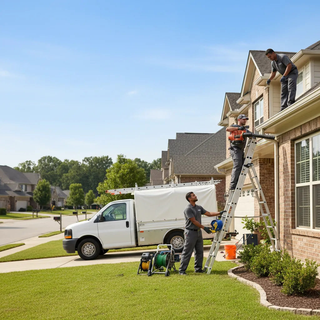 Home Gutter Service in Delhi, LA near me